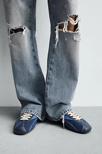 LEATHER TRAINERS HARRY LAMBERT FOR ZARA X DISNEY