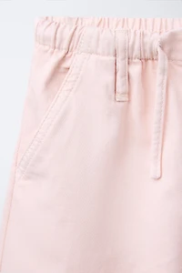PANTALON FLUIDE À JAMBES LARGES