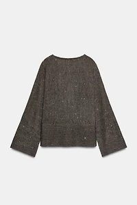 SEQUIN KNIT JUMPER