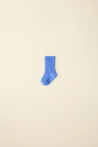 RIBBED LONG SOCKS CREATED BY CARAMEL LONDON X ZARA