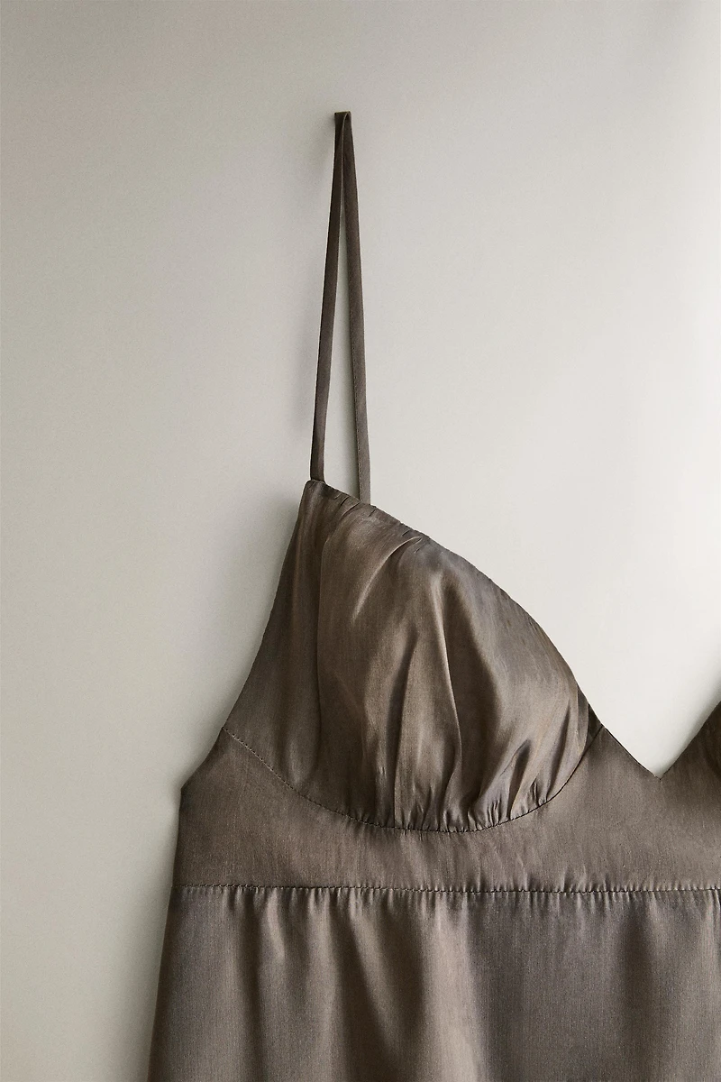 SILK ORGANZA NIGHTDRESS