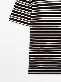 Striped short sleeve T-shirt