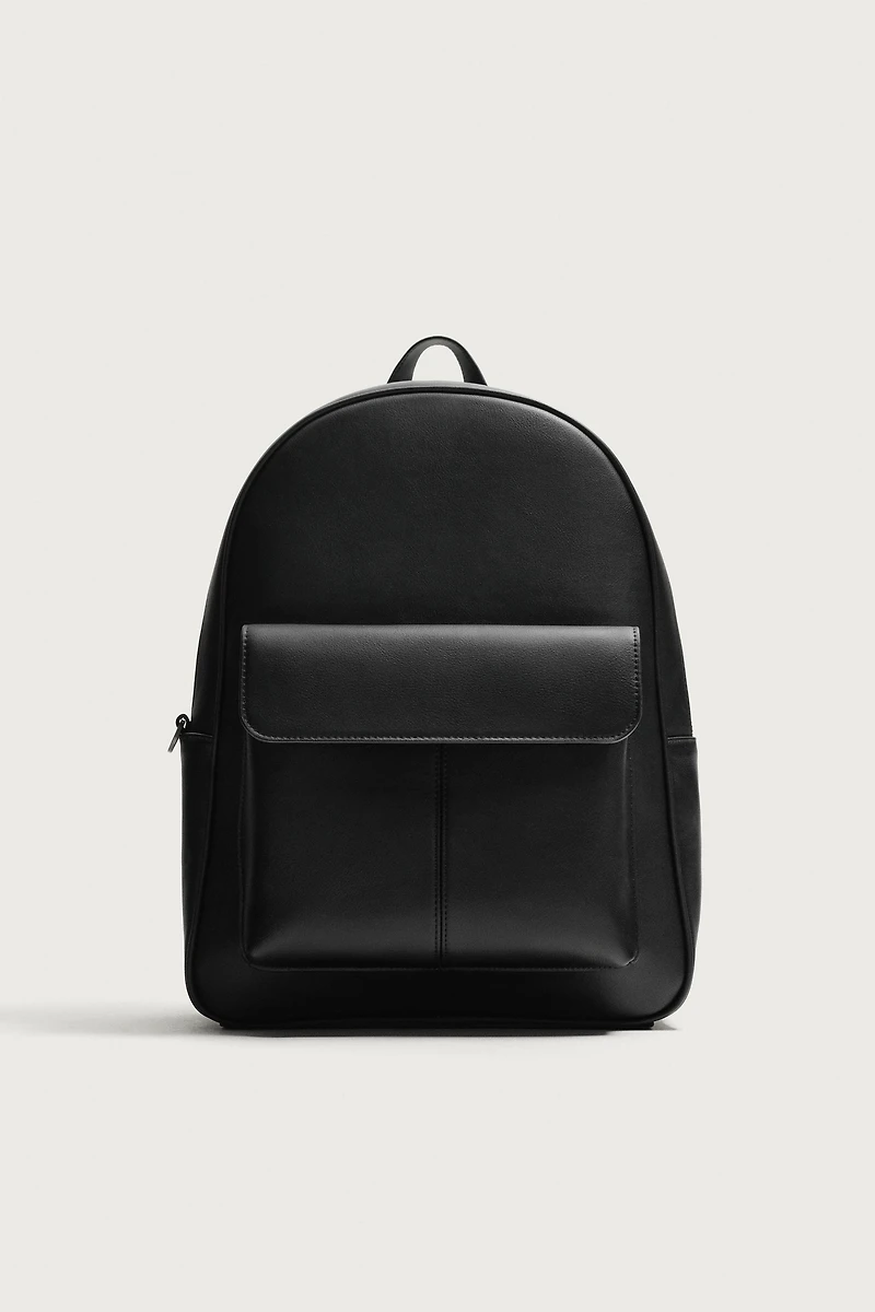 FLAP POCKET BACKPACK
