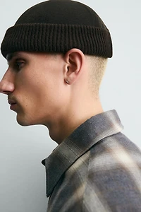 FLANNEL COMBINATION SHORT HAT