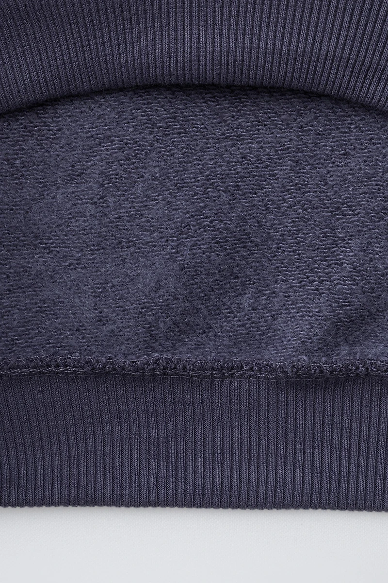 JOGGING SET SWEATSHIRT AND PANTS EMBROIDERED TEXT