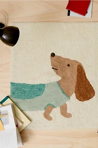 TAPIS ENFANT COTON CHIEN