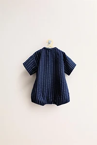 ZARA TIMELESS - STRIPED KIMONO JUMPSUIT