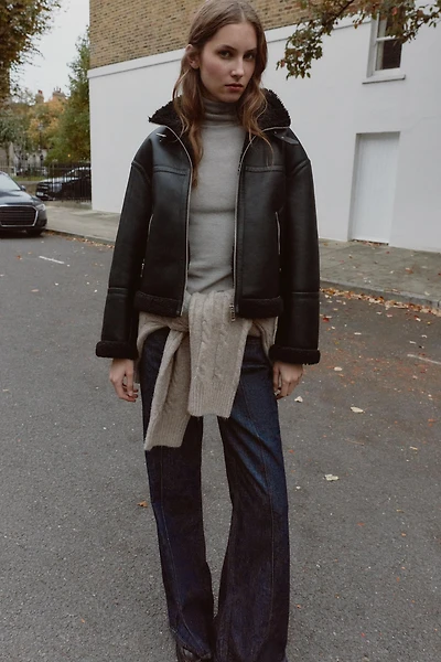 DOUBLE-FACED FLEECE JACKET