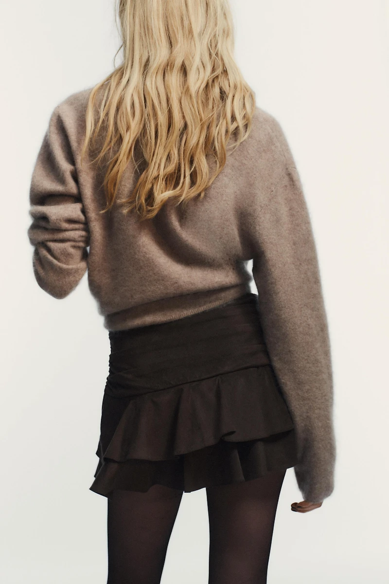 RUFFLED SKORT