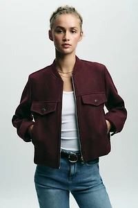 CROPPED SOFT JACKET