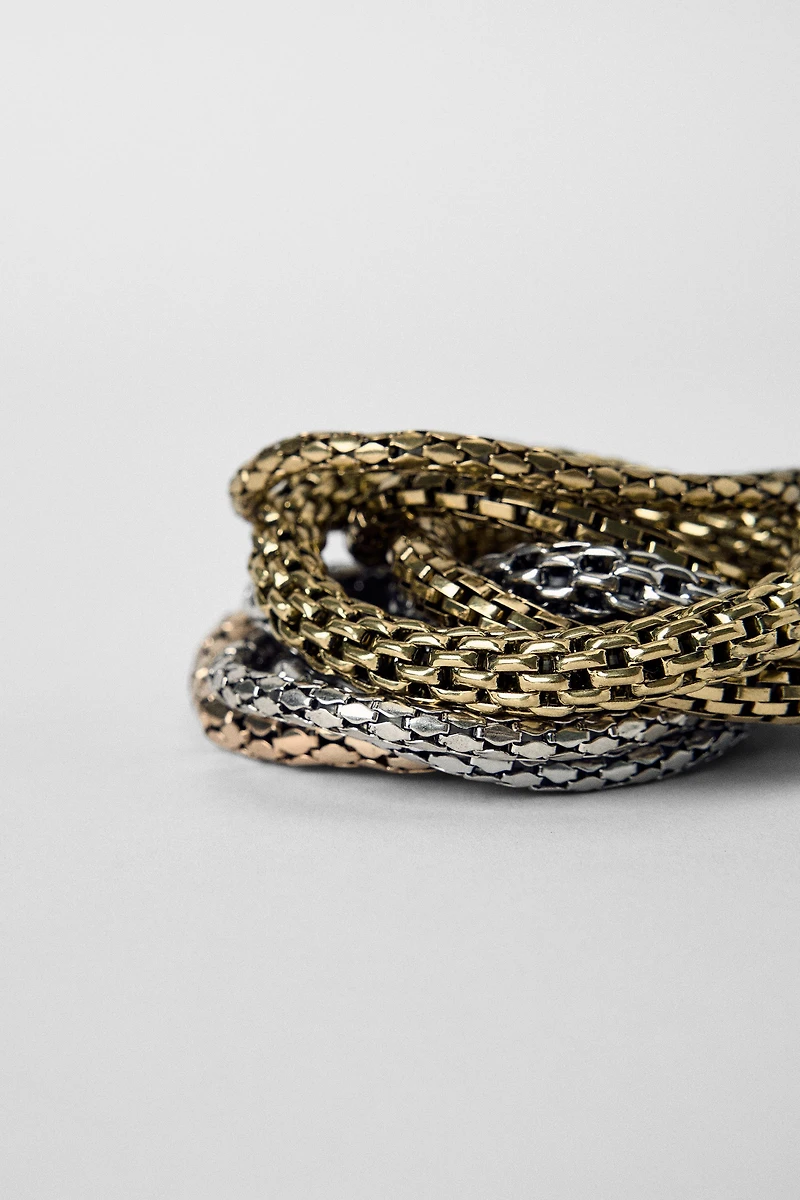METAL BRACELET PACK KATE MOSS X ZARA