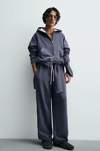 WIDE FIT JOGGER PANTS