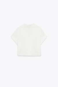 CHEMISE COURTE CROISÉE