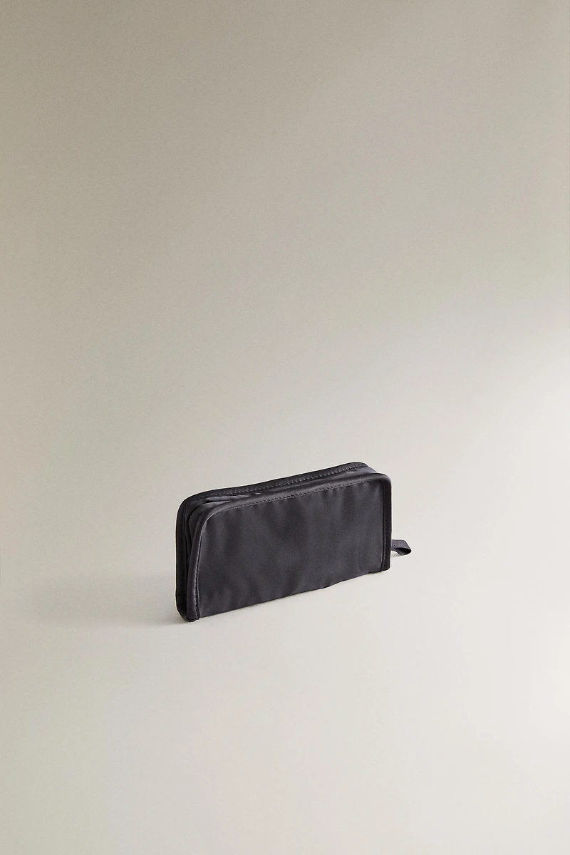SATEEN MAKEUP BAG