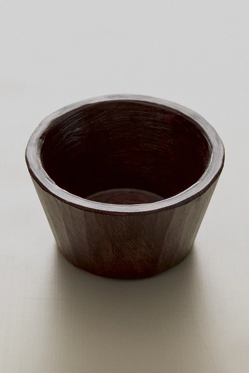 DECORATIVE STONE BOWL