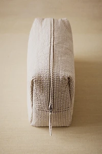 CHILDREN'S GINGHAM TOILETRY BAG