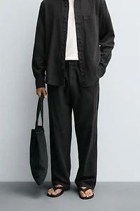 FLOWY COTTON - LINEN PANTS
