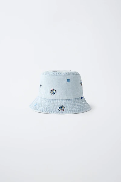 KPOP DEMON HUNTERS™ NETFLIX © DENIM BUCKET HAT