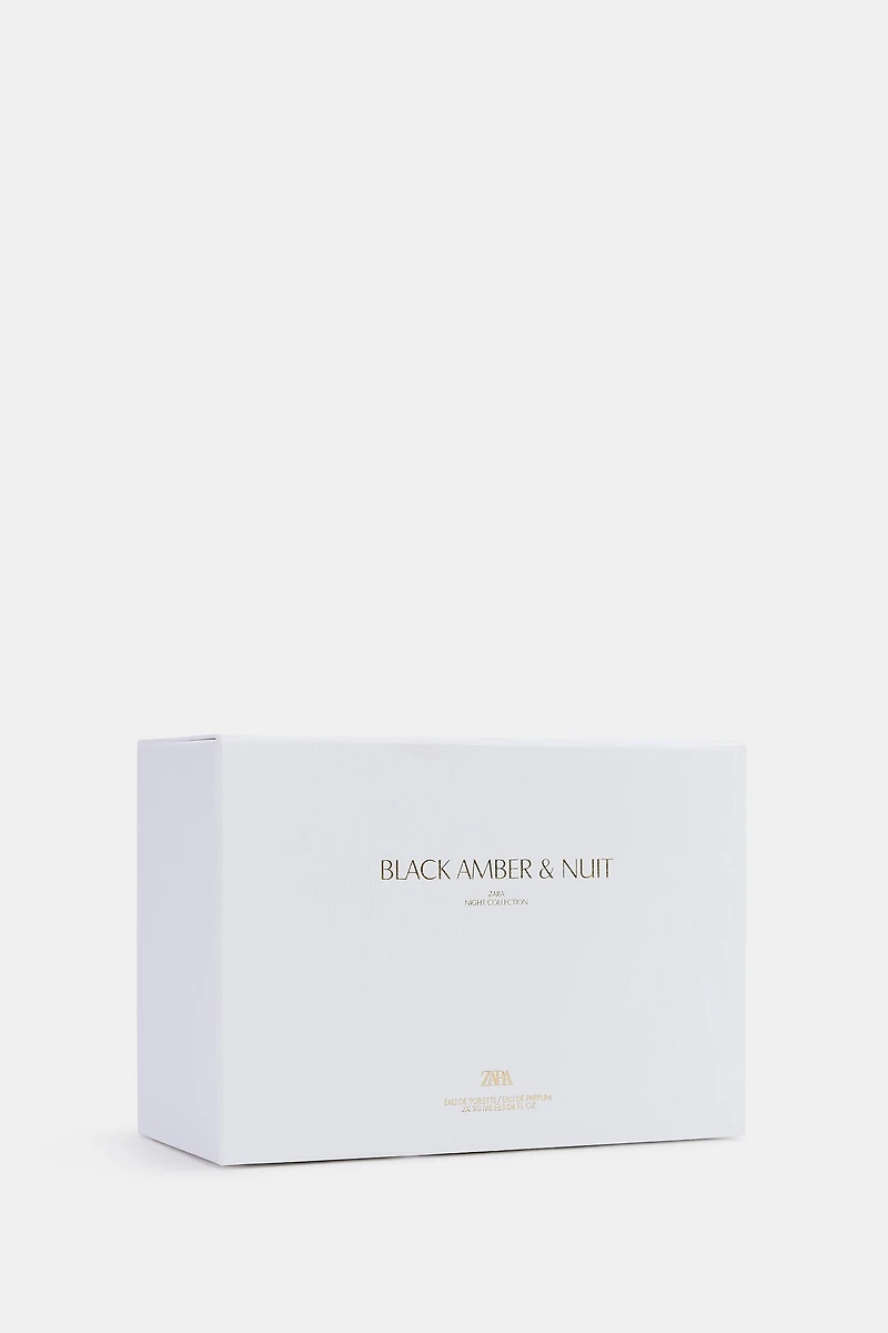NUIT EDP + BLACK AMBER EDT 2X90ML (3.04 FL. OZ