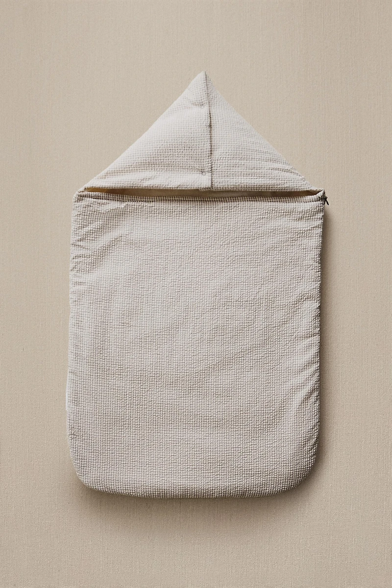 GINGHAM CARRYCOT BABY WRAP