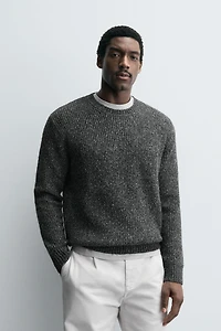 PURL KNIT SWEATER