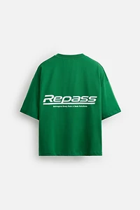 T-SHIRT BANDE RÉSILLE