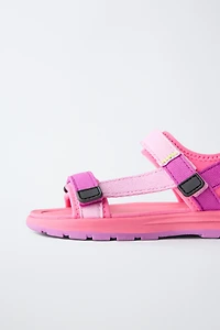 MULTICOLOR TECHNICAL SANDALS