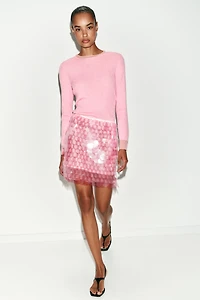 SEQUIN MINI SKIRT