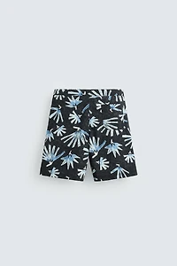 MAILLOT DE BAIN LONG À IMPRIMÉ FLORAL