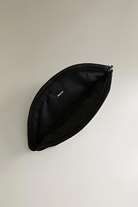 CRESCENT SATEEN MAKEUP BAG