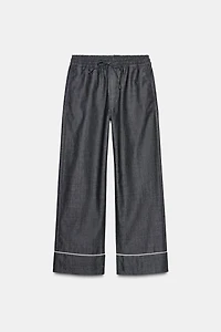 PANTALON LISERÉS EN CONTRASTE ZW COLLECTION