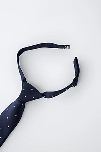 POLKA DOT PRINT TIE