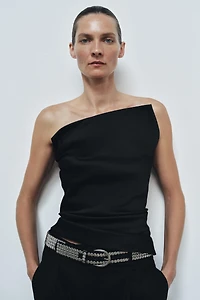MULTI-STUD LEATHER BELT