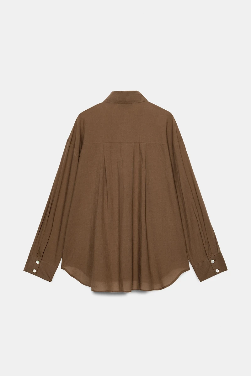 OVERSIZED COTTON SHIRT