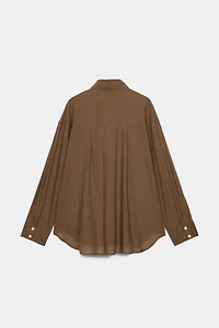 OVERSIZED COTTON SHIRT