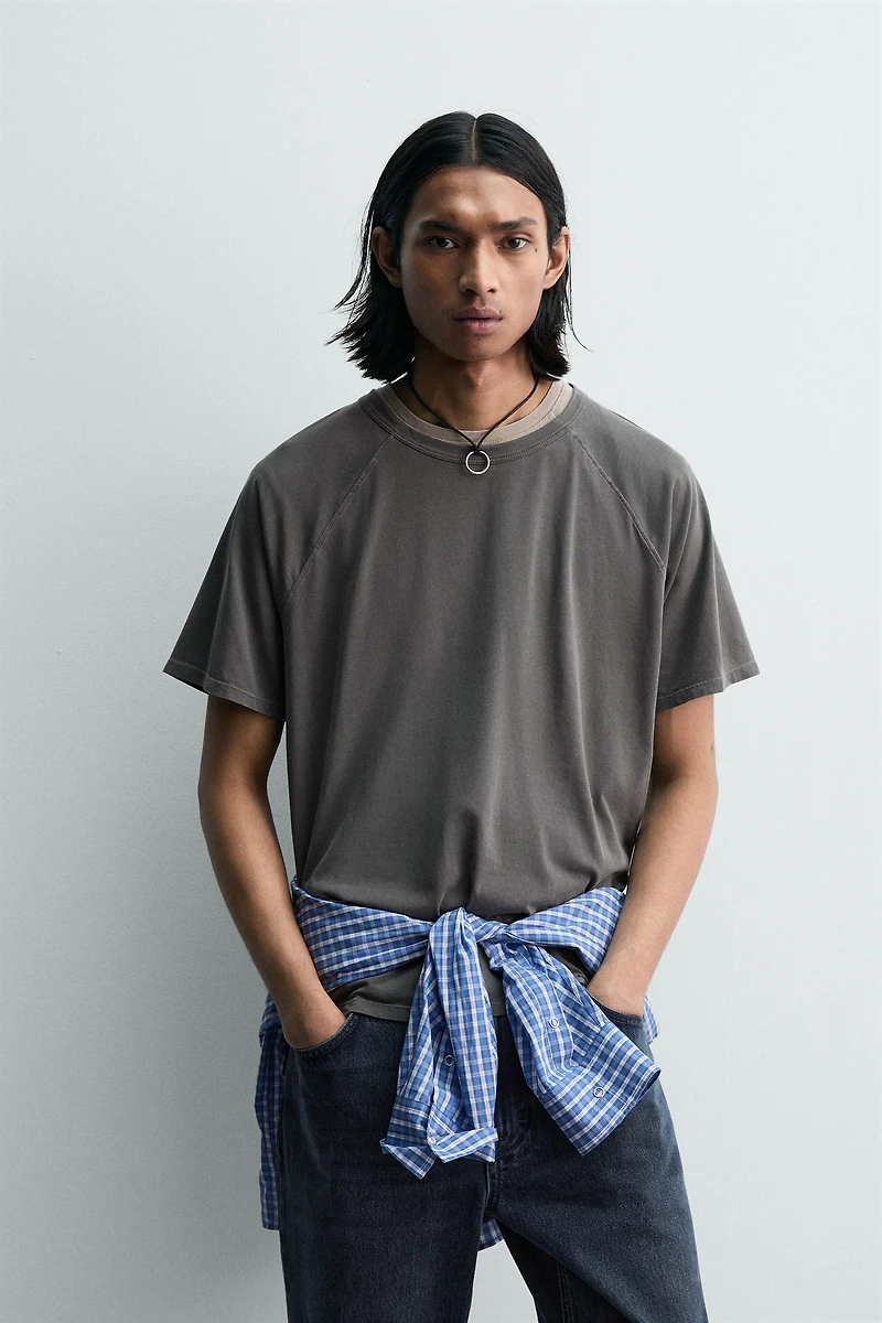 T-SHIRT RAGLAN LÉGER