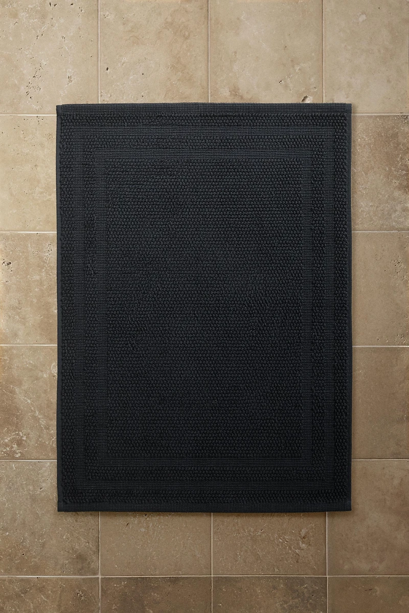 NON-SLIP COTTON BATH MAT