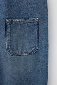 LONG DENIM OVERALLS