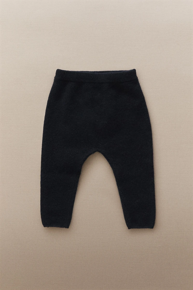 PANTALON À PIEDS BÉBÉ CACHEMIRE