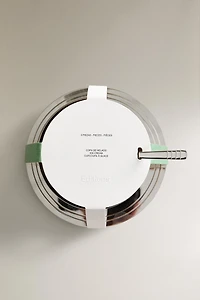 SHINY METAL ICE-CREAM CUP SET
