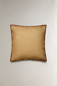 FLORAL DETAIL THROW PILLOW COVER