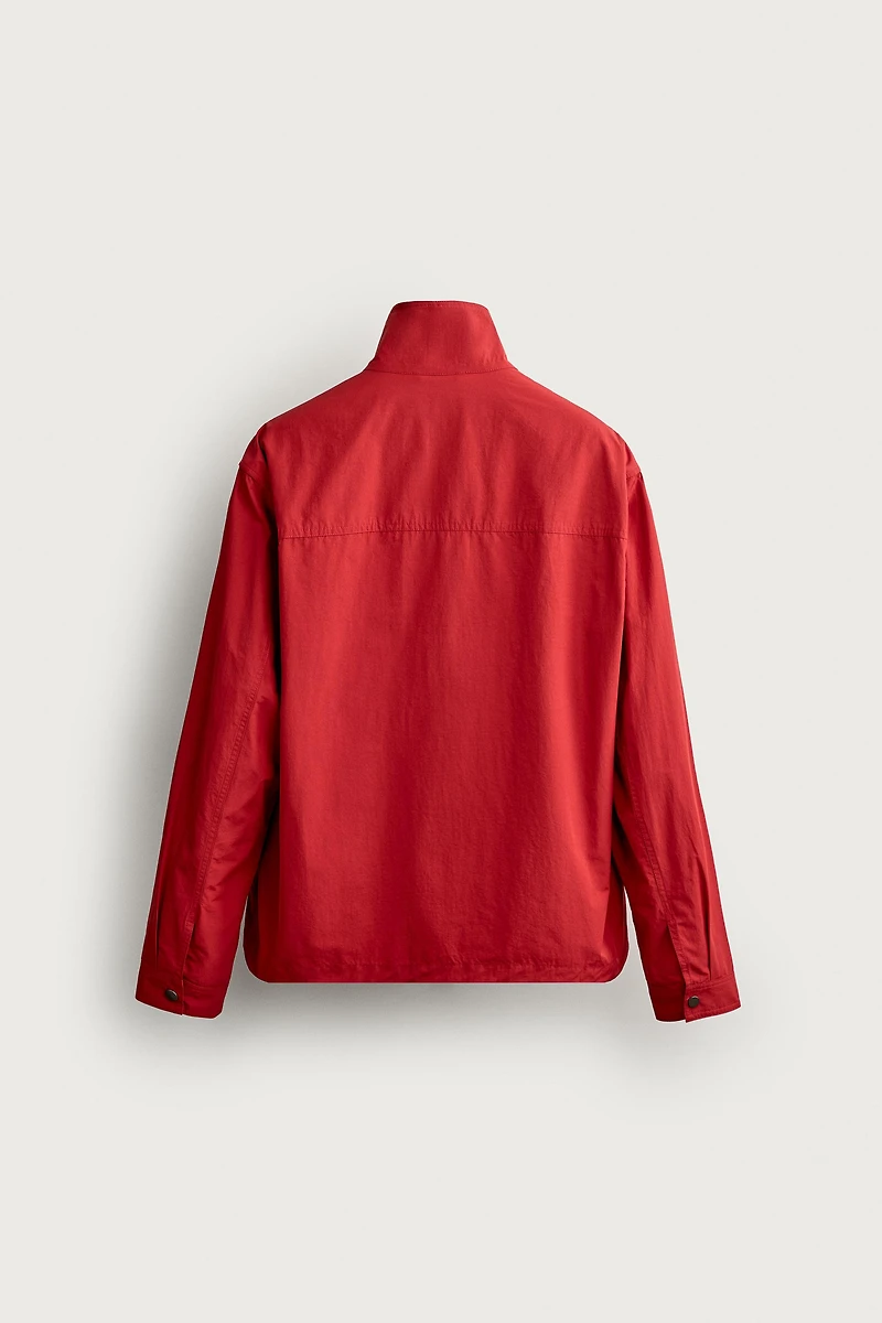 LIGHTWEIGHT TECHNICAL REGULAR FIT OVERSHIRT