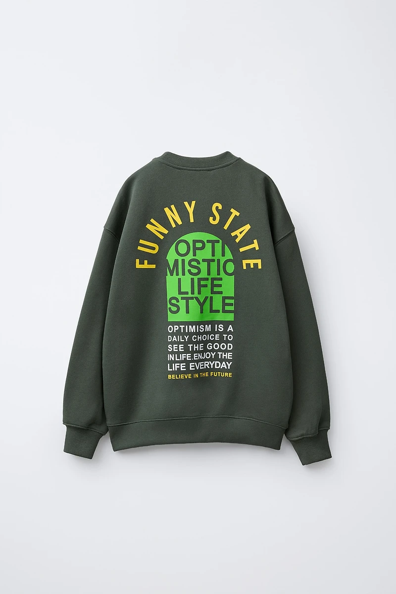 PRINT SWEATSHIRT