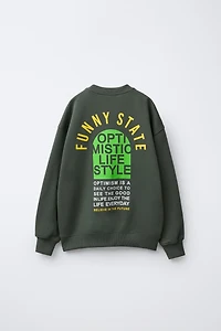 PRINT SWEATSHIRT