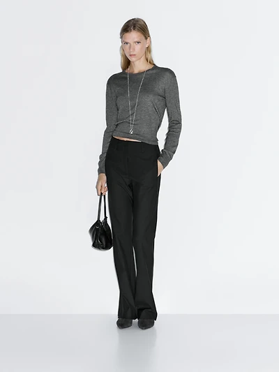 Flared trousers