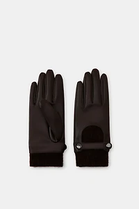 GANTS MATIÈRE SYNTHÈTIQUE ET MÉLANGE DE LAINE