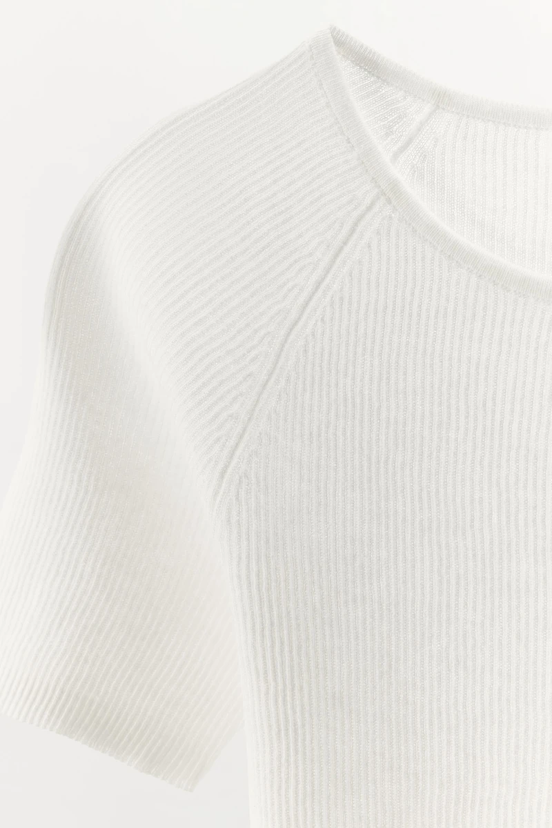 BASIC RIB T-SHIRT