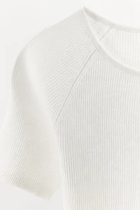 BASIC RIB T-SHIRT