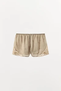 ZW COLLECTION EMBROIDERED SHORTS