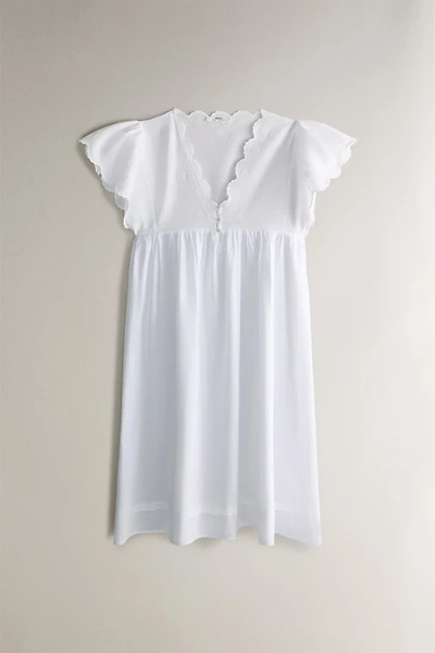 SHORT SLEEVE NIGHTGOWN